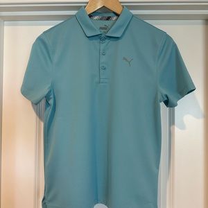 PUMA junior polo is a basic piece to build any junior golfer's ward robe.